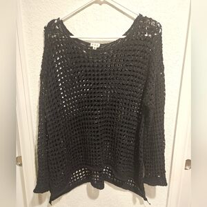 Black Lace Top by POL Size Small
